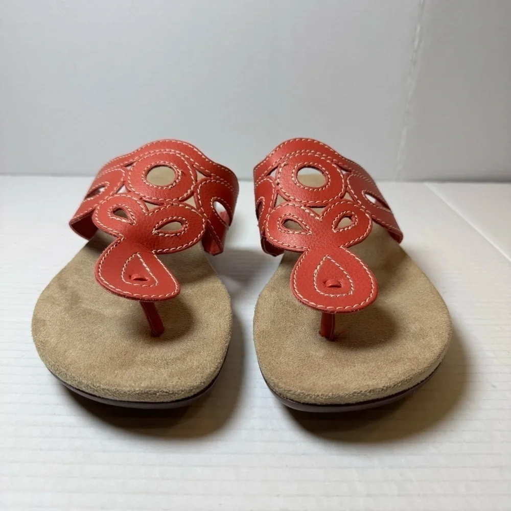 Croft & Barrow Peach Thong Sandals